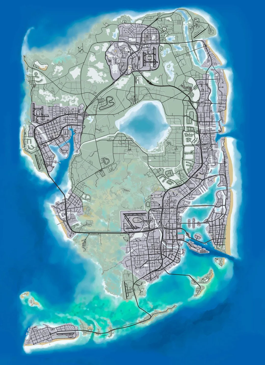 Community GTA VI map concept